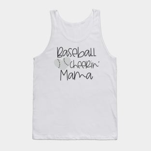 Baseball Cheerin' Mama Tank Top